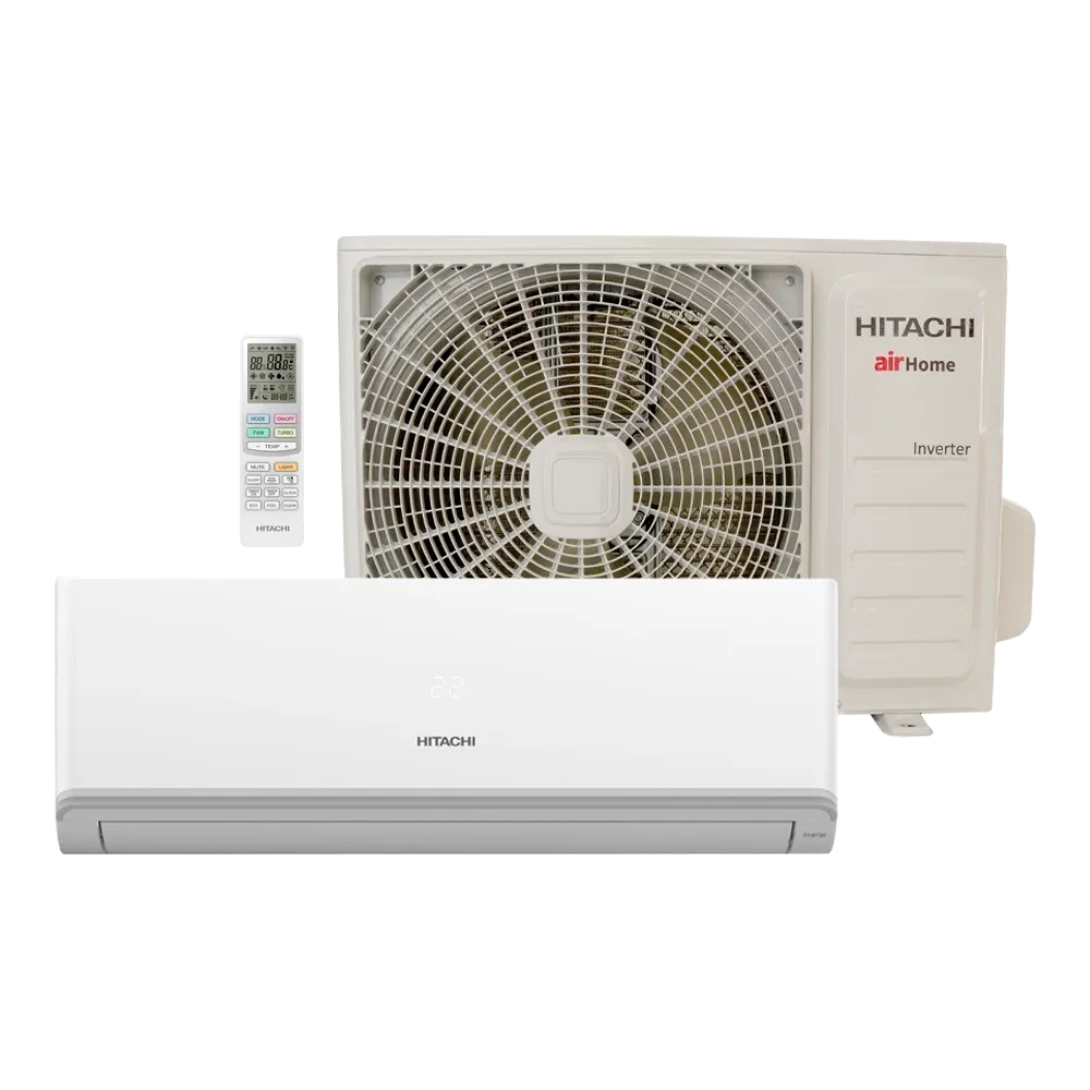 Ar Condicionado Hitachi Inverter AirHome 600 Wi-Fi 9000 Btus Frio 220v R-32